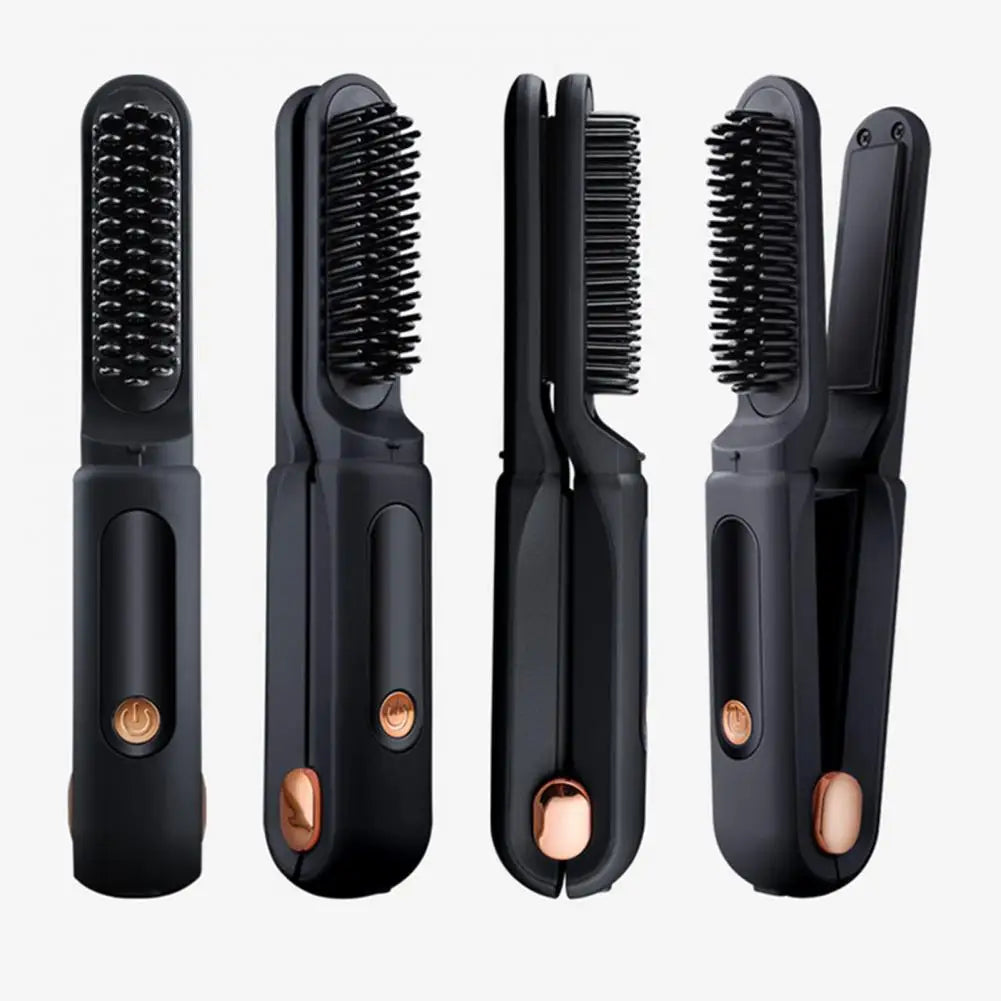 Cordless Heated Straightening Brush – Performance & Elegance