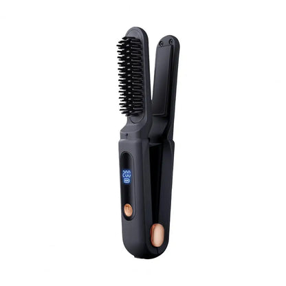 Cordless Heated Straightening Brush – Performance & Elegance