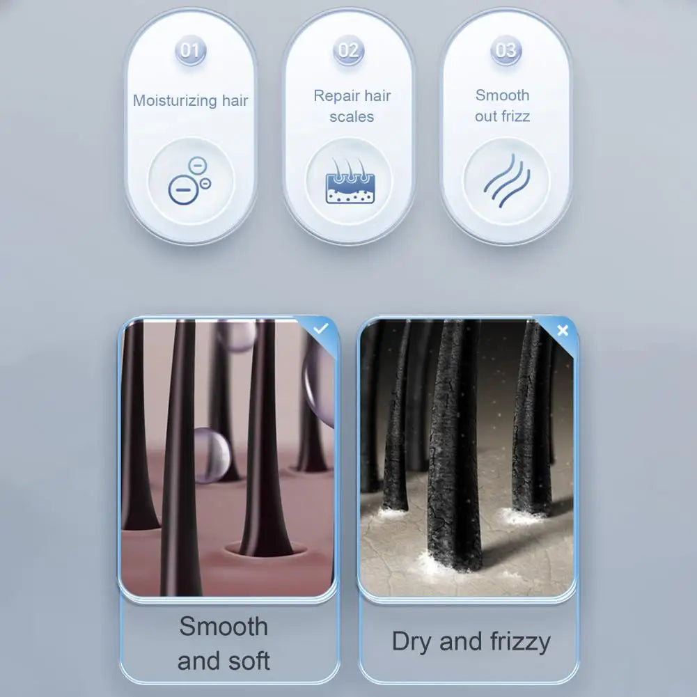 Cordless Heated Straightening Brush – Performance & Elegance